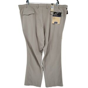 Dockers No Wrinkle Twill Pants 50x32 Pleated Classic Fit Plush Tan 416432927 NEW